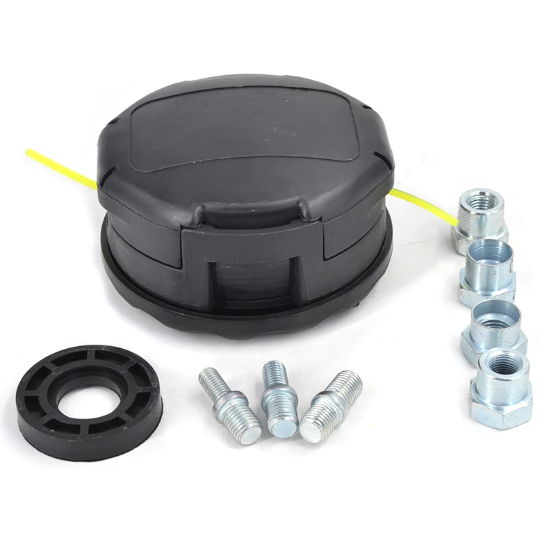 2 Lines Nylon 375 Grass String Trimmer Strimmer Brushcutter Head For Echo Red Max 55 294 Brush Cutter Grass Trimmer Aliexpress