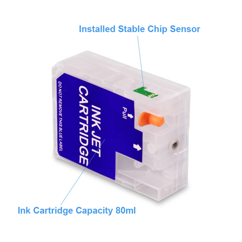9 Цвета/комплект T5801-T5809 T5811-T5819 T5891-T5899 пустой Refillable патрон чернил для принтера Epson Stylus Pro 3800 3880 3890 3850 80 мл/уп