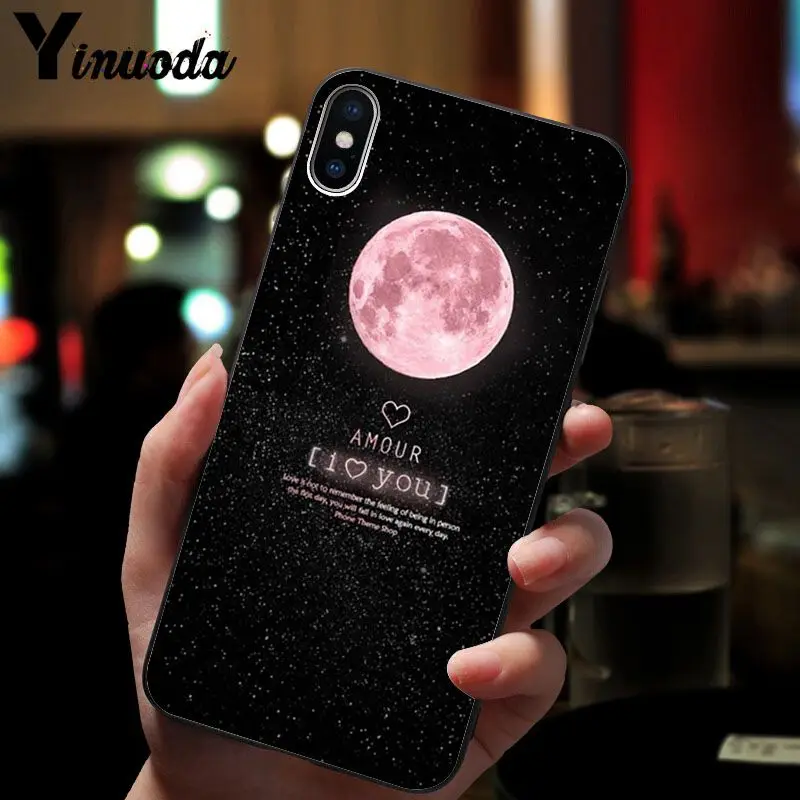 Starry sky moon