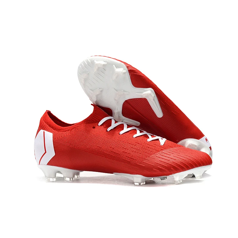 

FANCIHAWAY Men Soccer Shoes Original Football Boots FG Lace-up Superfly Elite XII Outdoor Cleats Wholesale