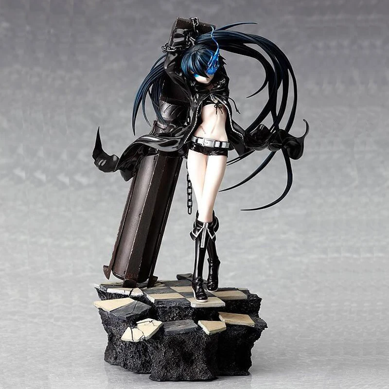 Black Rock Shooter 1/8 масштаб экшн-модель 26 см аниме Рисунок с коробкой коллекция фигурок игрушка подарок ПВХ