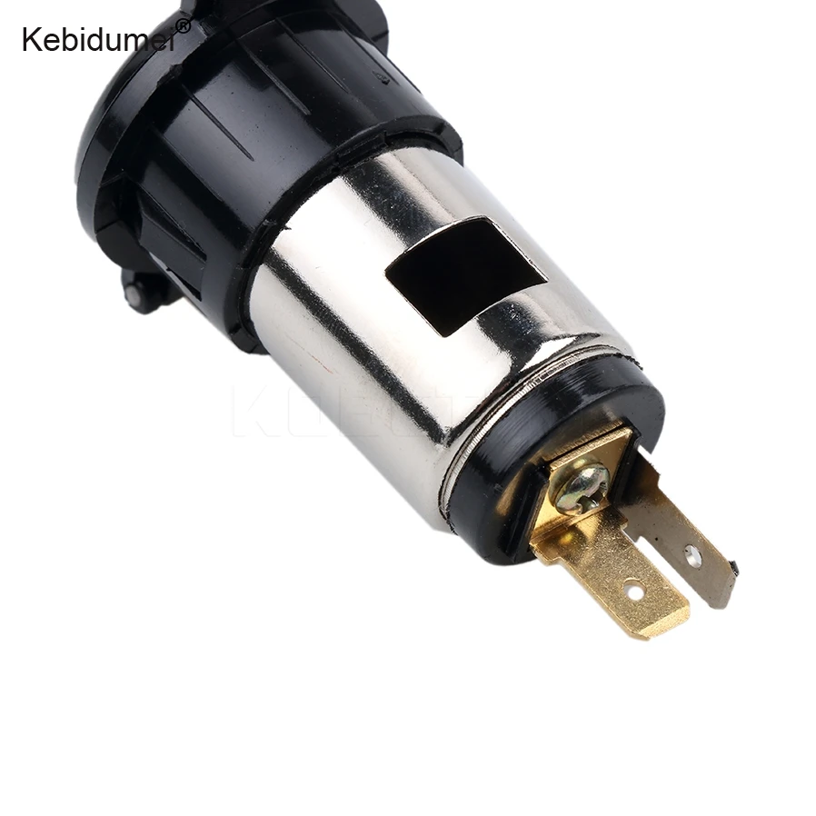 Портативный автомобильный прикуриватель kebidumei 12V 120W для мотоцикла автомобиля