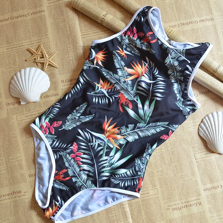 Swimsuit Zipper Bikini Set Bikini Woman Summer 2017 Swimming Suits