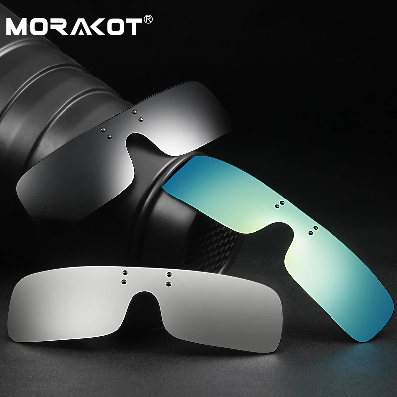 MORAKOT, унисекс, поляризационные, на застежке, солнцезащитные очки, близорукие, для вождения, ночное видение, линзы, анти-УФ, анти-уфв, солнцезащитные очки, зажим, JP001314