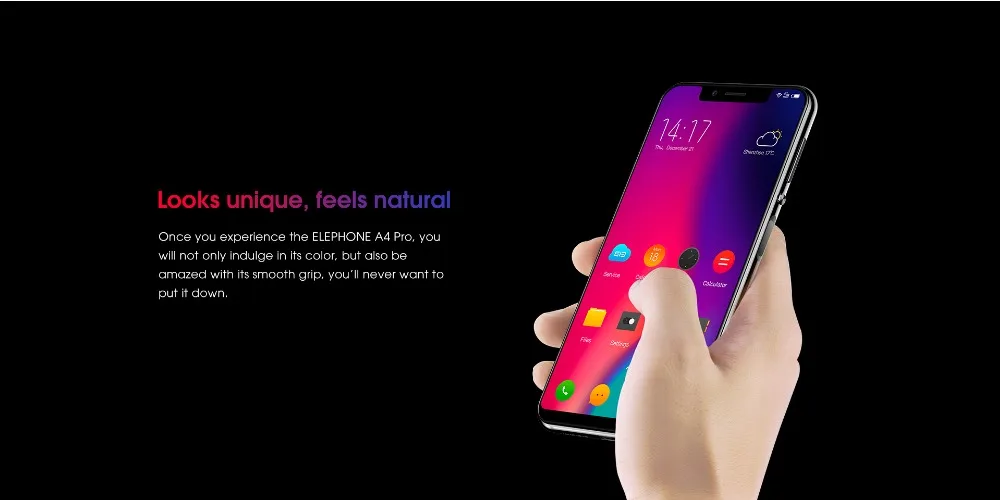 Elephone A4 Pro, мобильный телефон MT6763, четыре ядра, 5,85 дюймов, Android 8,1, смартфон, 4 Гб ram, 64 ГБ rom, 16 Мп, 4G LTE, мобильный телефон