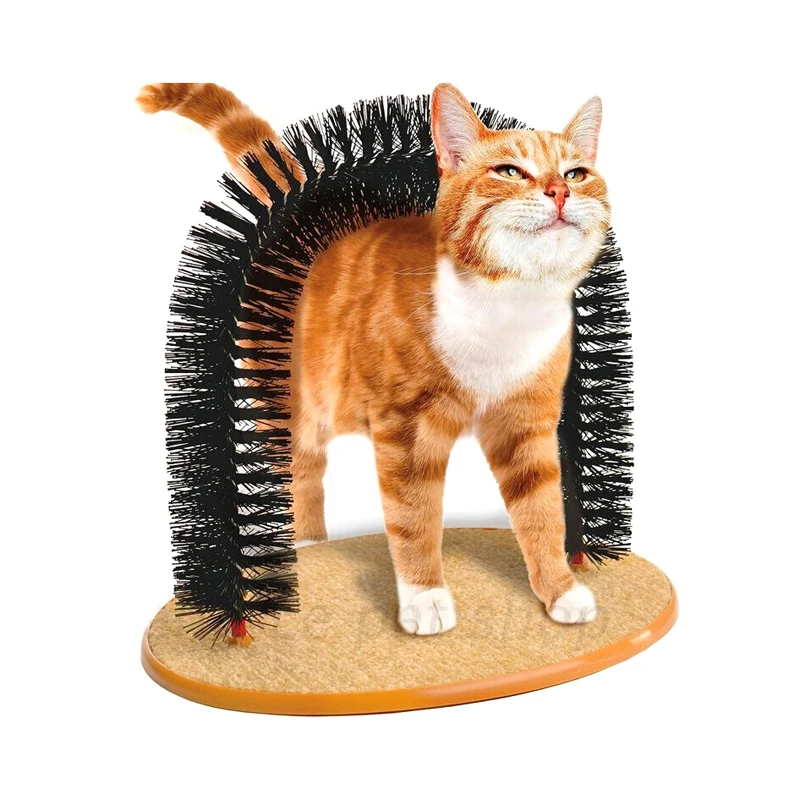 Интерактивная кошка котенок игрушки арка самонагружающийся с круглой флисовой