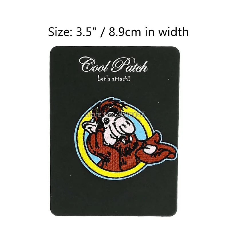 

3.5" ALF Figure Logo Movie TV Series Costume Embroidered Emblem iron on patch Cap Badge favor gift