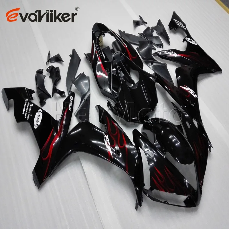 Пользовательские мотоцикла хомут для YZF-R1 2004 2005 2006 YZF-R1 04 05 06 ABS Корпус Комплект двигатель Обтекатель+ винты зеленый H2 - Цвет: O