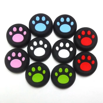 

2PCS for playstation 4 cat paw thumbstick joystick cover grips caps skin for ps3 ps4 XBOX 360 one Free shipping