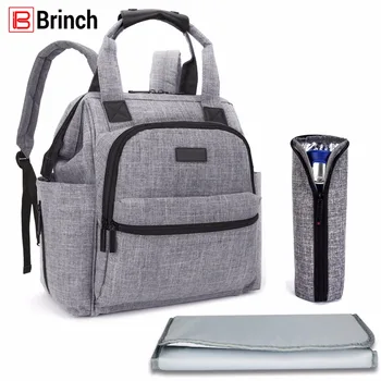 

Multifunctional Diaper Bag For Mother Baby Nappy Bag Backpack Large Capacity Mummy Bag With Changing Pad Stroller Straps