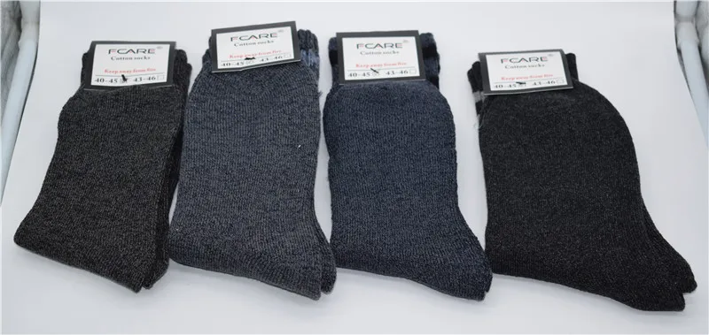8 шт. = 4 пары размера плюс, утепленные теплые носки с петлей, meias termicas de neve, зимние мужские носки, calcetines invierno, теплые носки