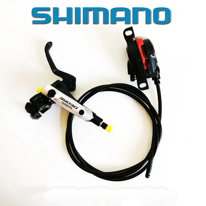 Shimano дисковый тормоз Deore BR M615 левая задняя длина около 1300 мм|Велосипедный тормоз| |