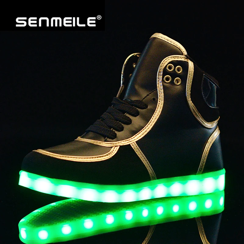 name brand led shoes