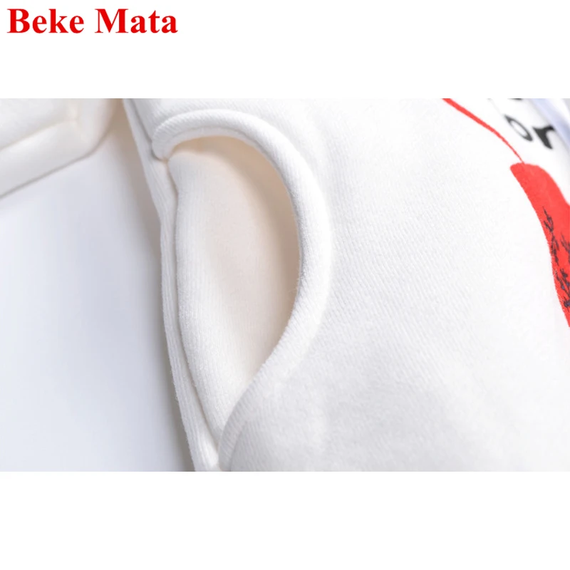 Детская толстовка с капюшоном BEKE MATA длинным рукавом подходит для матери дочери
