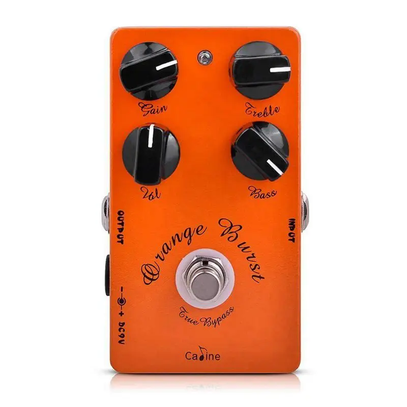 

CALINE Digital Overdrive Guitar Effect Pedal with 4 Control Knobs (CP-18)
