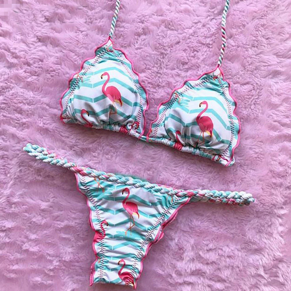 Hot Sale Bikinis Women Padded Bra Beach Bikini Set