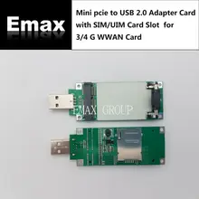 Compare Prices On 4g Pcie Online Ping Low Price At Mini Pci Express To Usb Adapter With Sim Uim Card Slot For 3 4g Wwan Sim5360e Sim7100e Sim7600e Uc20 E Ec21 Ec20 Ec25
