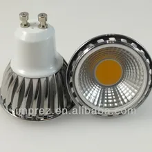 Новое поступление 50 шт./лот AC85~ 265 V 570lm 2700~ 7000 K 6 W COB GU10 светодиодный прожектор