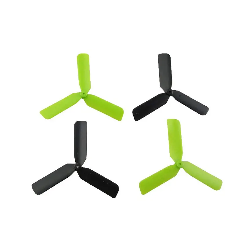 Hélices de rechange 3 pales CW/CCW pour drone Hubsan X4 H107, gros plan sur une pale