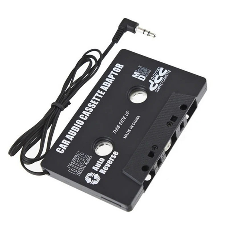 

Newest Car Cassette Tape Adapter Cassette Mp3 Player Converter 3.5mm Jack Plug For iPod For iPhone MP3 AUX Cable CD Player