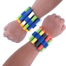 Игрушки для браслета Быстросменные зажимы пена браслет для Nerf N-Strike Elite Серия интересные игрушки для детей