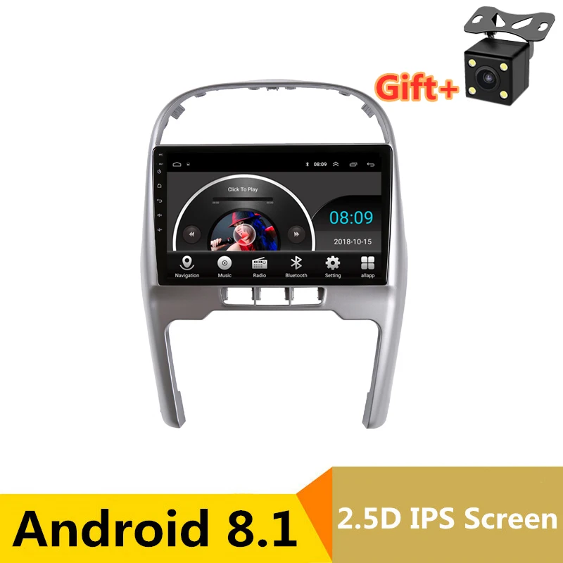 10 "2.5D ips Android 8,1 автомобильный DVD мультимедийный плеер gps для Chery Tiggo 3 3X2013 2014 2015 аудио автомобиля Радио Стерео навигация