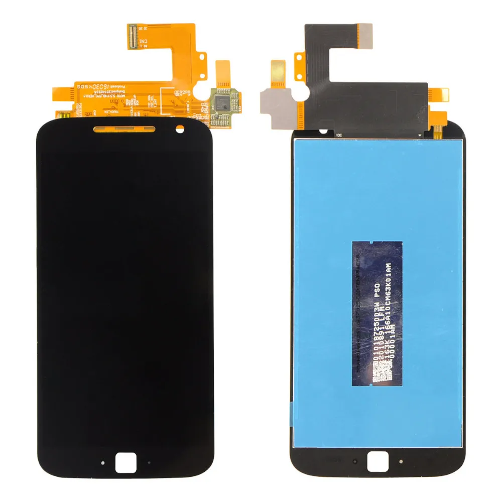 

White/Black 5.5'' For Motorola Moto G4 Plus LCD DIsplay + Touch Screen Digitizer Assembly Free Shipping