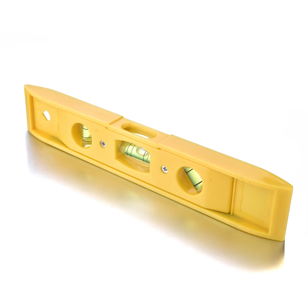 Hot 230mm Spirit Level Ruler High precision 45 Degree Vertical Horizontal ABS Shell 3 Bubble Level