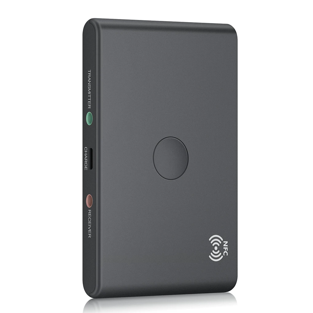 Portable Wireless Transmitter 2 In 1 Stereo Audio Adapter TV Headphones Bluetooth Receiver