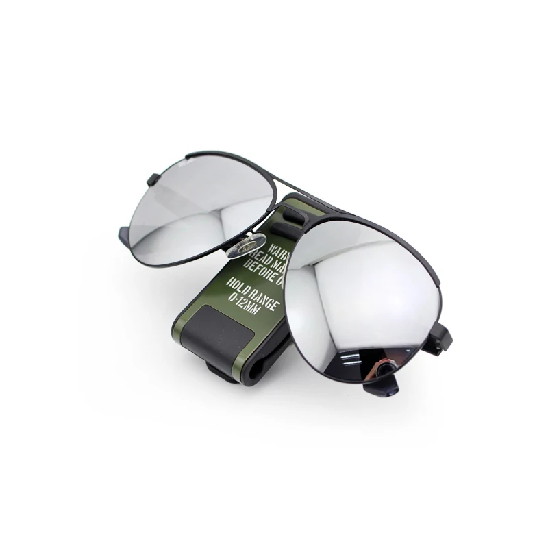 Ceny Samochód oprawka do okularów słonecznych osłona przeciwsłoneczna klip karty kredytowej auto części do peugeot 207 307 206 3008 308 2008 407 508 208 406 408 301