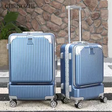 CHENGZHI универсальный для мужчин бизнес сумки на колёсиках Spinner пароль тележка 2" 24" дюймов чемодан колёса женщин Cabin дорожные сумки