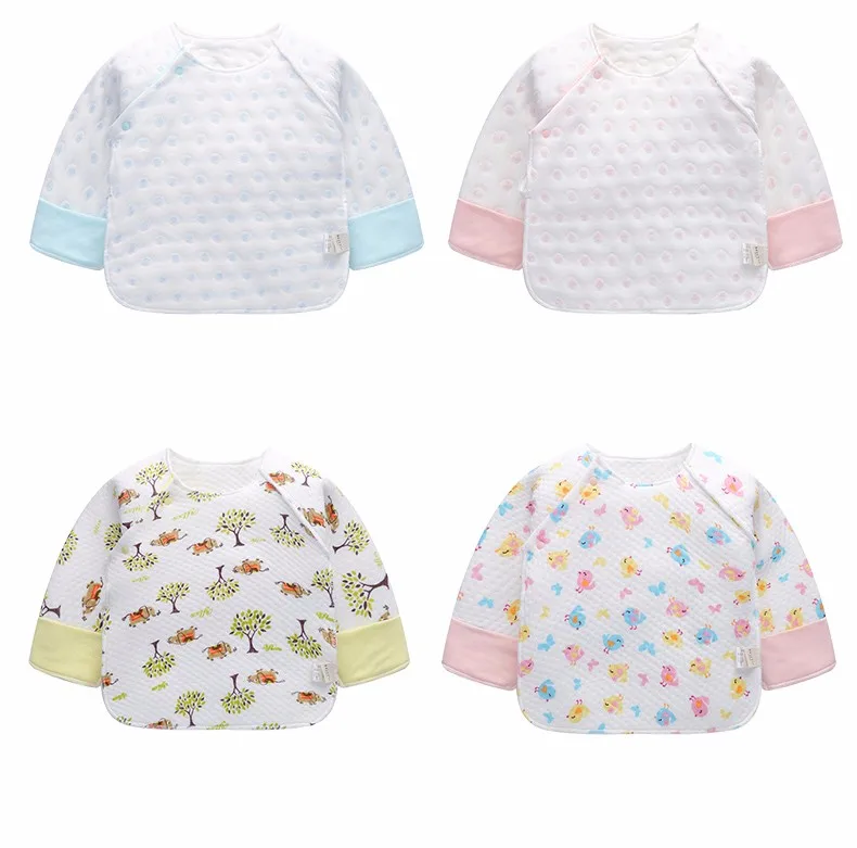 HHTU/детское термобелье; Одежда для новорожденных; хлопковое мягкое осенне-зимнее Детское пальто