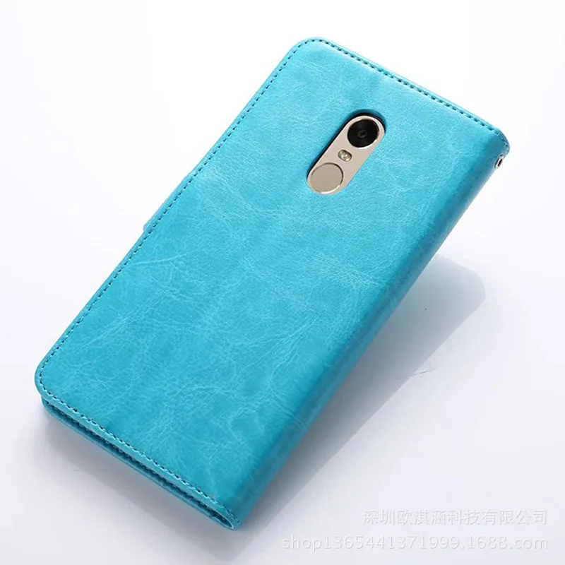 For Xiaomi Redmi Note 4X Case Cover MEAFORD Flip Leather Back Cover Case For Redmi Note 4X Wallet Style Card Pocket Phone Case (2)