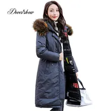 Эластичный двусторонний Зимний пуховик с капюшоном, толстая теплая тонкая женская куртка Casaco Feminino, Женская куртка Abrigos Mujer Invierno