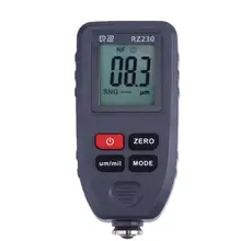 Ручной толщиномер покрытия 0-1300um краска металла блескомер