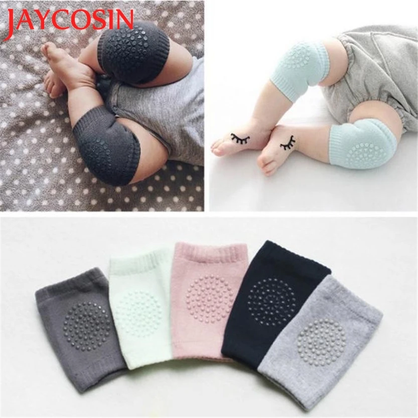 

2017 Baby Crawling Anti-Slip Knee Compression Sleeve Unisex Kneecap Coverage Y7621