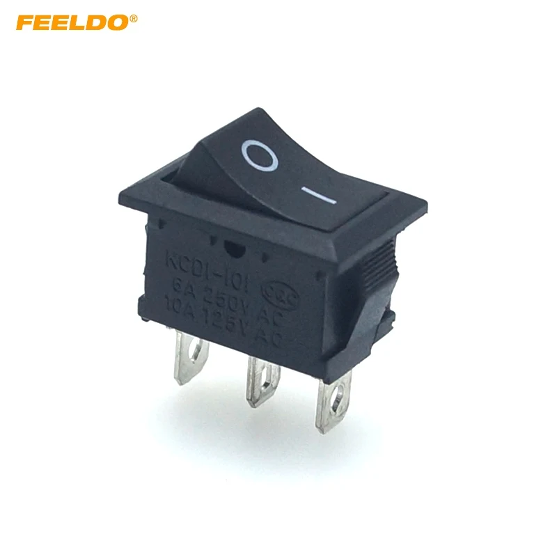 MOTOBOTS Авто KCD1 Кнопка ВКЛ ВЫКЛ 3Pin DPST лодка мотоцикл клавишный переключатель 6A/10A 250