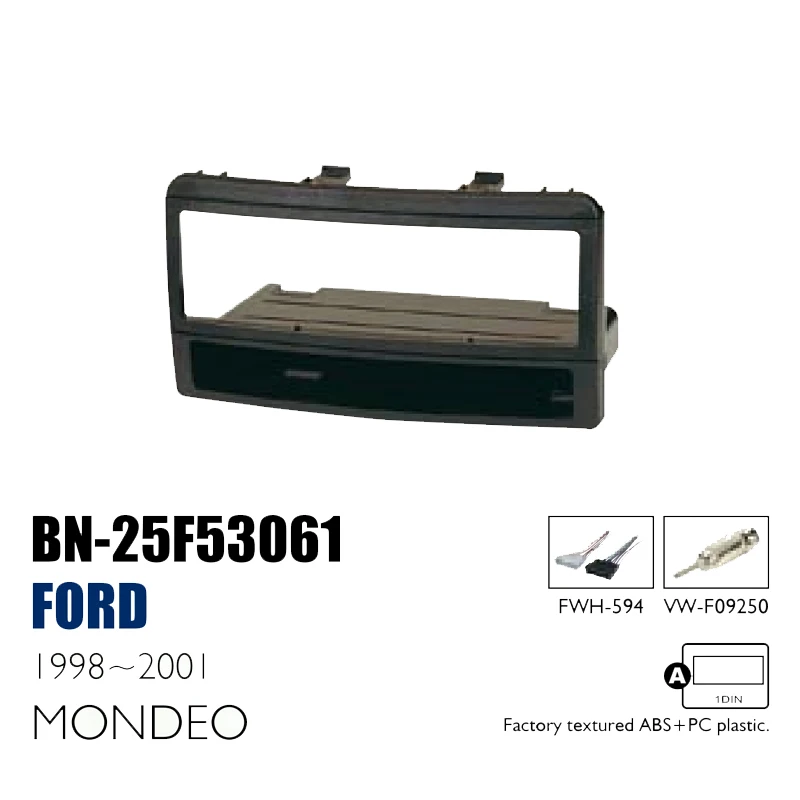 

For Ford For Mondeo / Contour 1998~2001 Auto Radio Car Refitting Fascias NAV CD DVD GPS Radio Stereo Player Decorative Frame