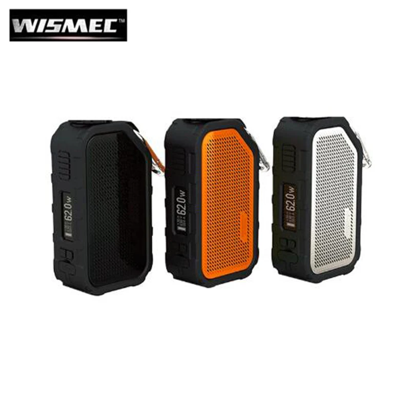 

Original Wismec Active 80W BOX MOD Electronic Cigarette Bluetooth Speaker Waterproof Vaporizer Fit AMOR NS Tank