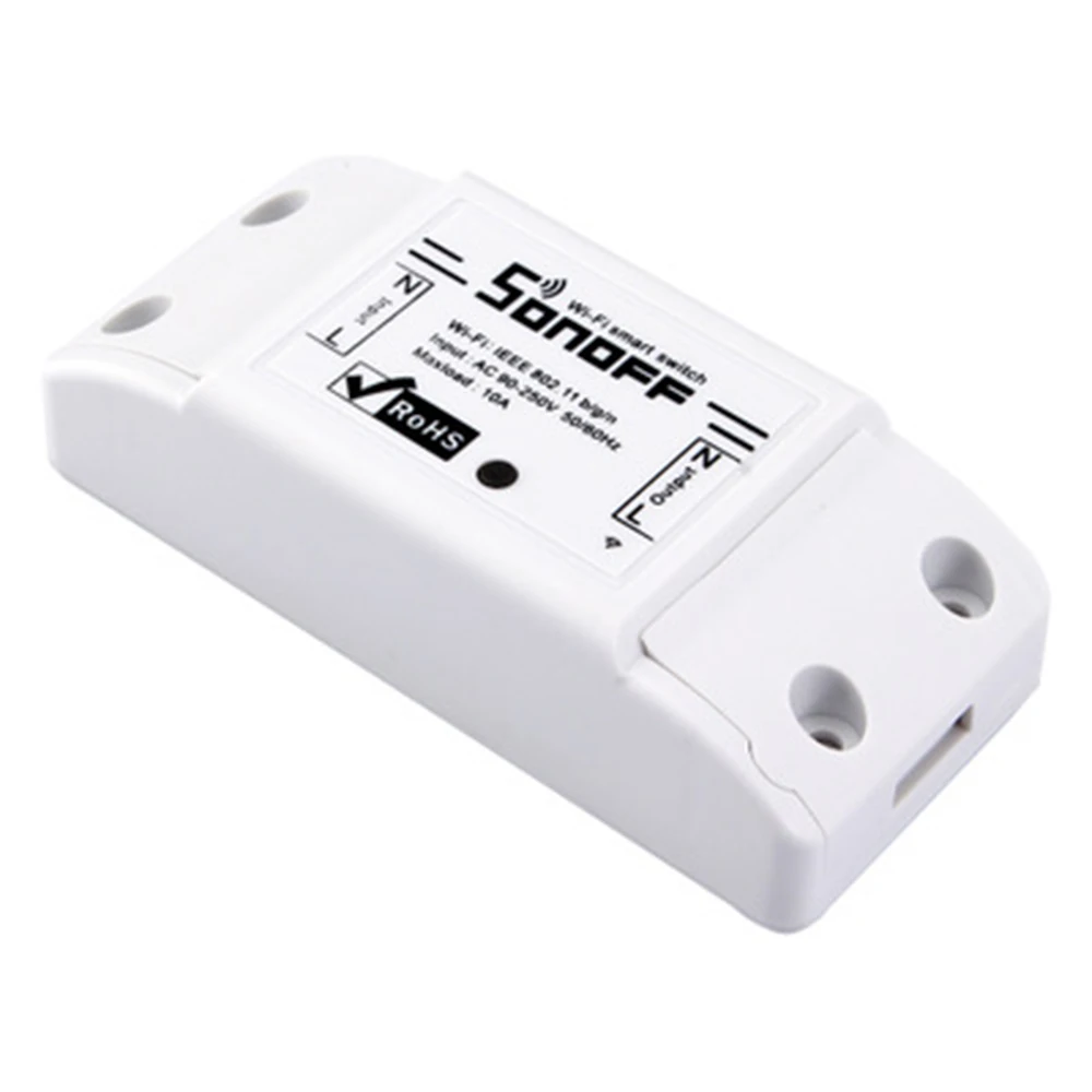 

10pcs Sonoff Basic Wireless Wifi Switch Universal Smart Home Automation Module Timer Diy Remote Controller Via iOS Android Alexa