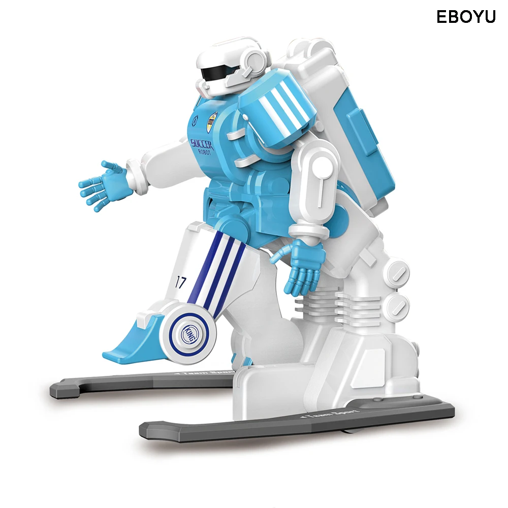 2pcs * EBOYU 1902B 2.4GHz RC Football Robot Toy Fun Sport Ball Games Two RC Soccer Robots Toys for Kids RC Robot 2pcs * EBOYU 1902B 2.4GHz RC Football Robot Toy Fun Sport Ball Games Two RC Soccer Robots Toys for Kids RC Robot