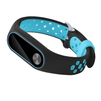 

Smart & Dual Color For Xiaomi Mi Band 2 Replacement Belts Men Women Sports Wristband Strip QJY99