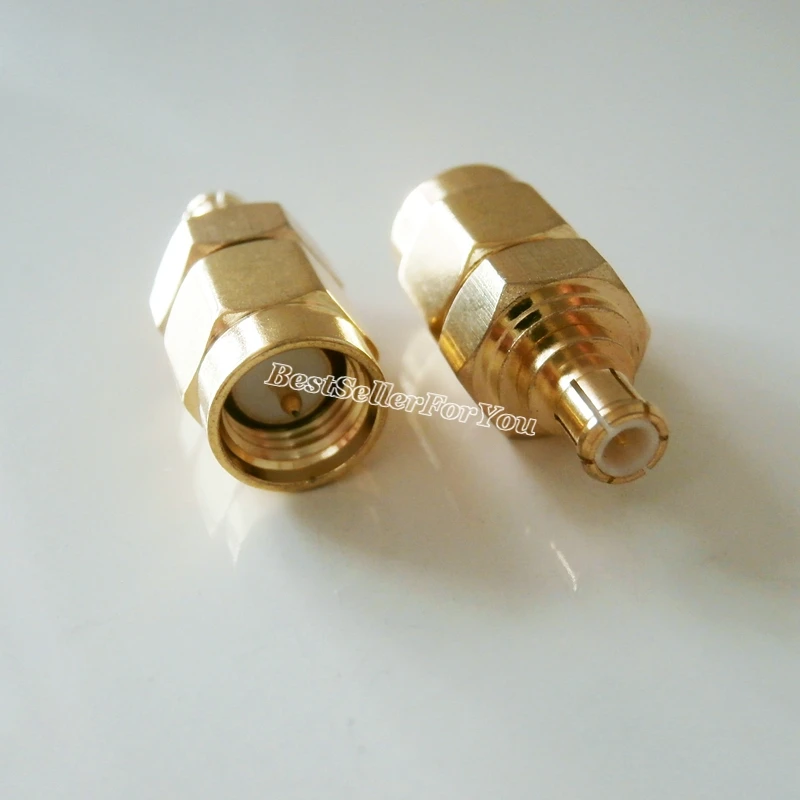 1Pcs Gold Plated SMA Male to MCX Plug Straight RF Coax Connector Adapter | Обустройство дома