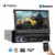 Hikity 1 din Lettore Auto Retrattile Radio MP3 7 “HD Stereo Universale Per Auto Radio Player con Bluetooth FM USB supporto della Macchina Fotografica di Backup