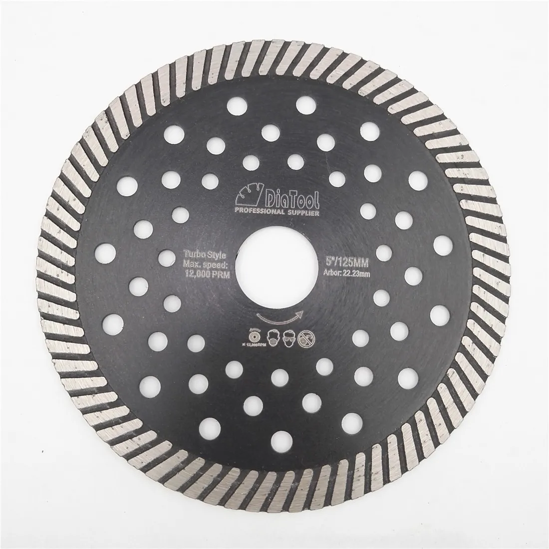 DIATOOL Diamond Hot Pressed Superthin Diamond Turbo Blade for Cutting Granite Marble Concrete Masonry DIATOOL Diamond Hot Pressed Superthin Diamond Turbo Blade for Cutting Granite Marble Concrete Masonry