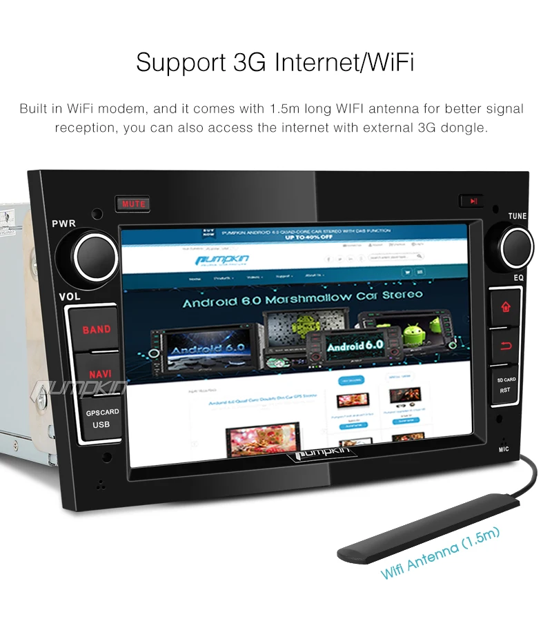 Best Pumpkin 2 Din Android 7.1 Car Multimedia No DVD Player GPS Navigation Car Stereo For Opel/Corsa Wifi OBD2 FM Rds Radio Headunit 8 Best Pumpkin 2 Din Android 7.1 Car Multimedia No DVD Player GPS Navigation Car Stereo For Opel/Corsa Wifi OBD2 FM Rds Radio Headunit 8