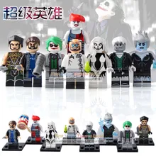 DR. TONG 80 шт./лот Супер Герои Джокер убийца Фрост Харли Квинн Соломон Гранди Щепка Банши строительные блоки детские игрушки X0171