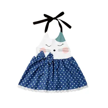 

Toddler Baby Girls Flower Neck Tutu Dress
