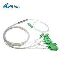 Free Shipping! Fiber Optical Single Mode Mini Tube 0.9mm 1M 1x8 PLC Splitter with SC/APC Connector