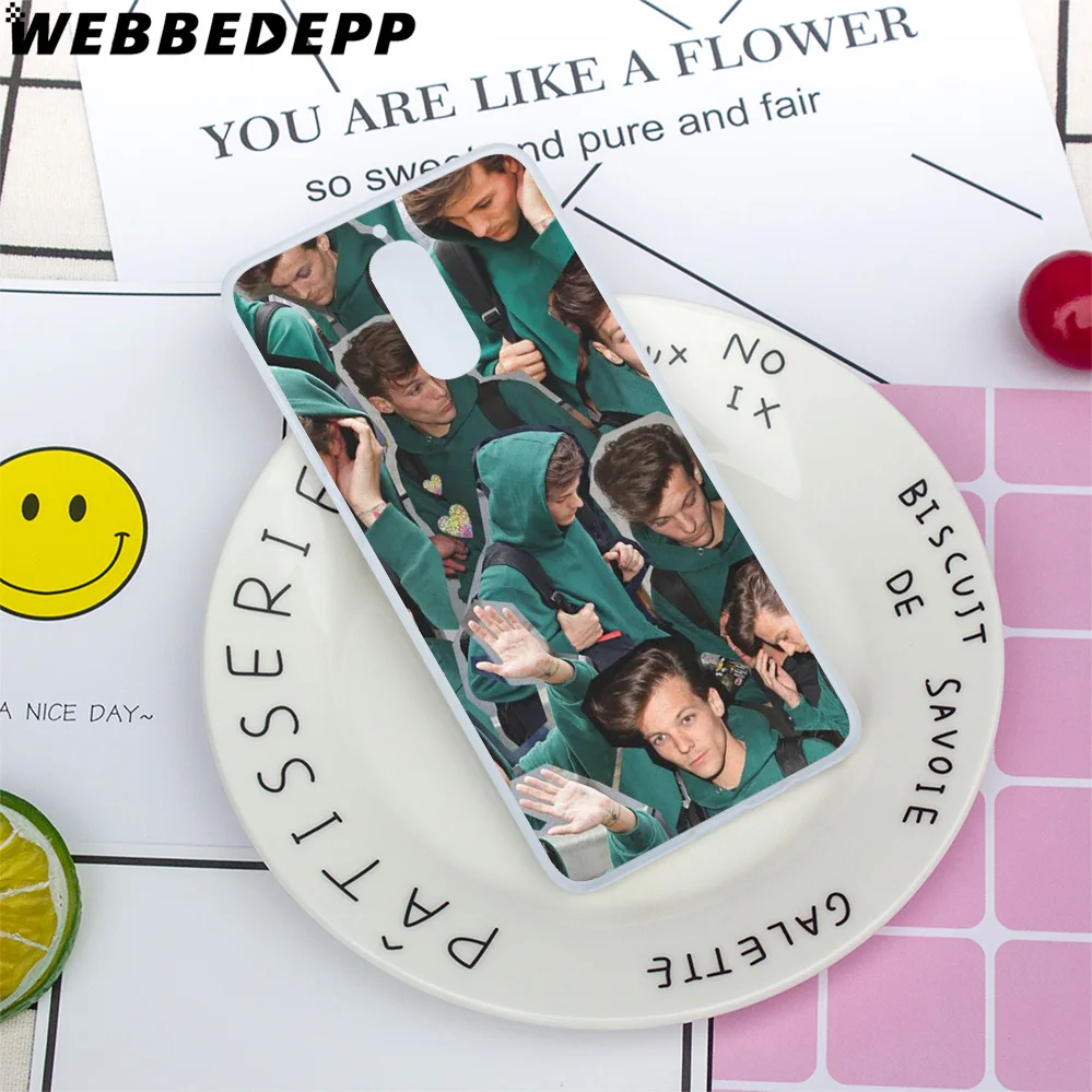 WEBBEDEPP Louis Tomlinson Hard Cover Case for Huawei Mate 10 lite 9 Pro Nova 2 2i 2S Lite Plus